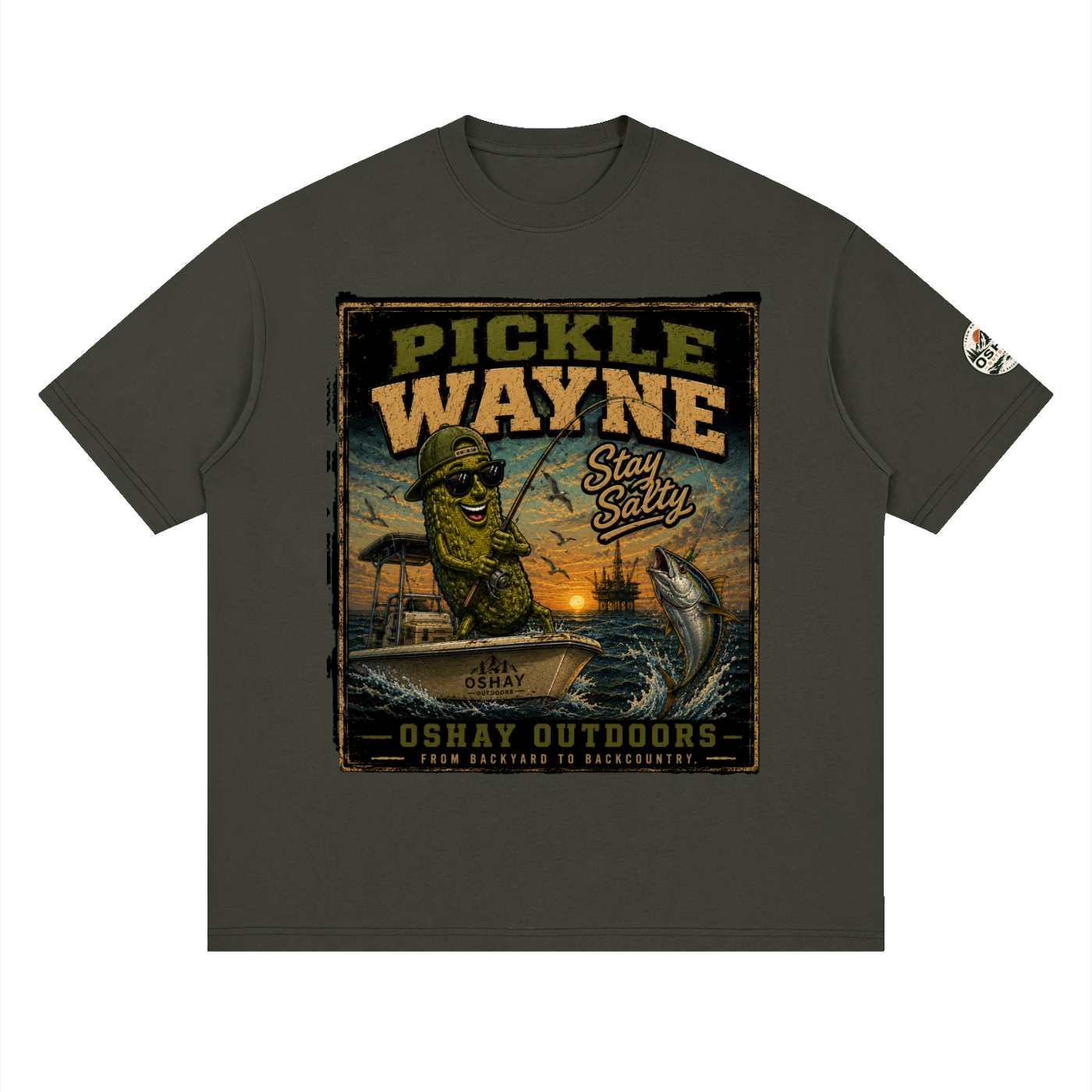 Streetwear Loose Drop pickle Wayne