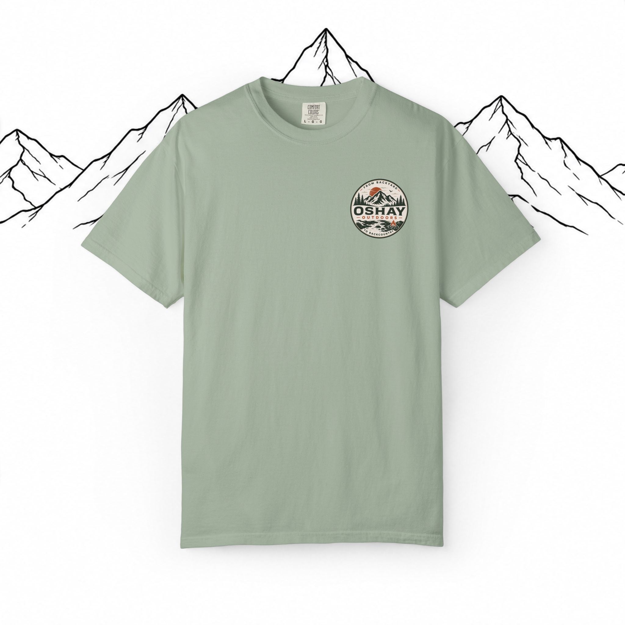 Chase the Layers Mountain Graphic T-Shirt