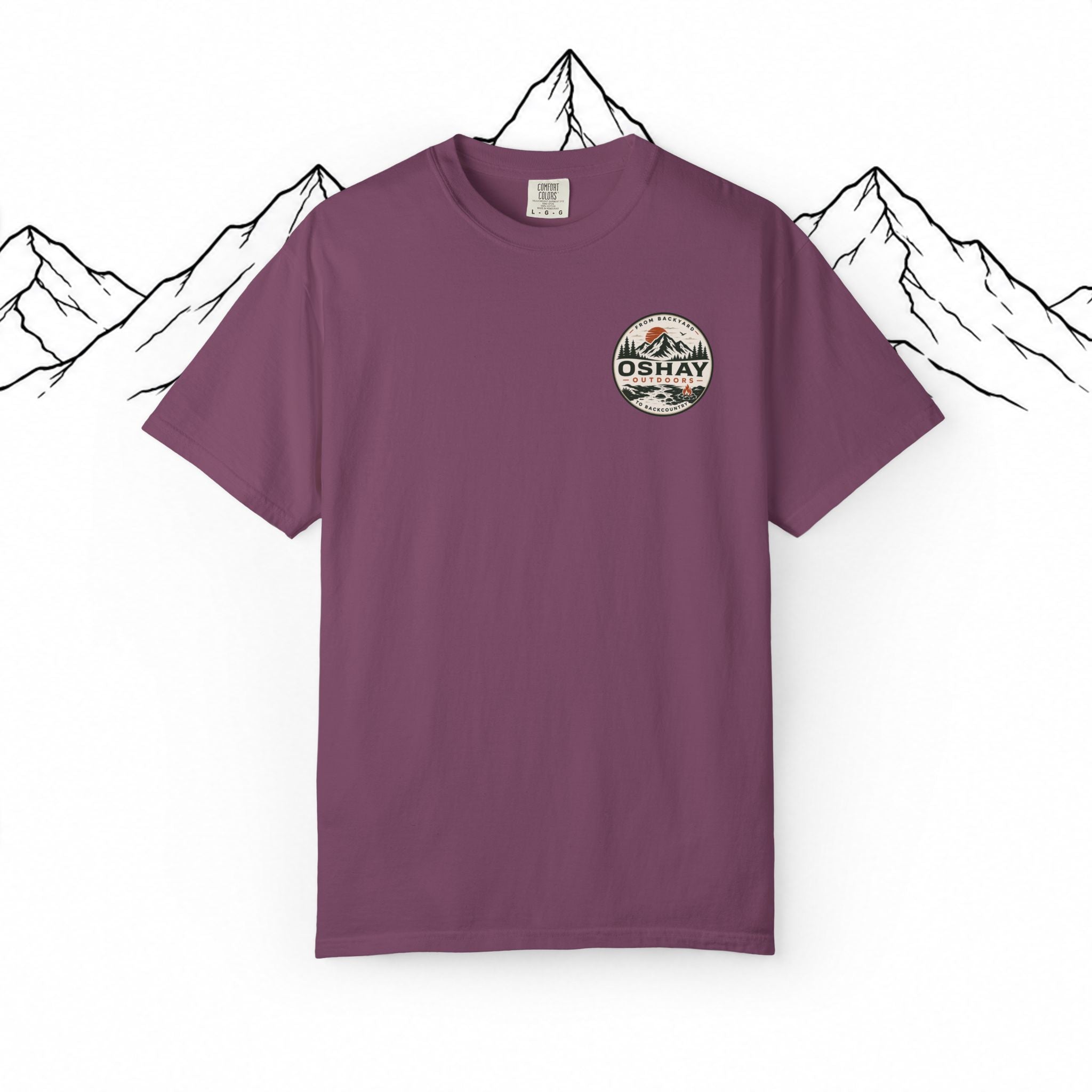 Chase the Layers Mountain Graphic T-Shirt