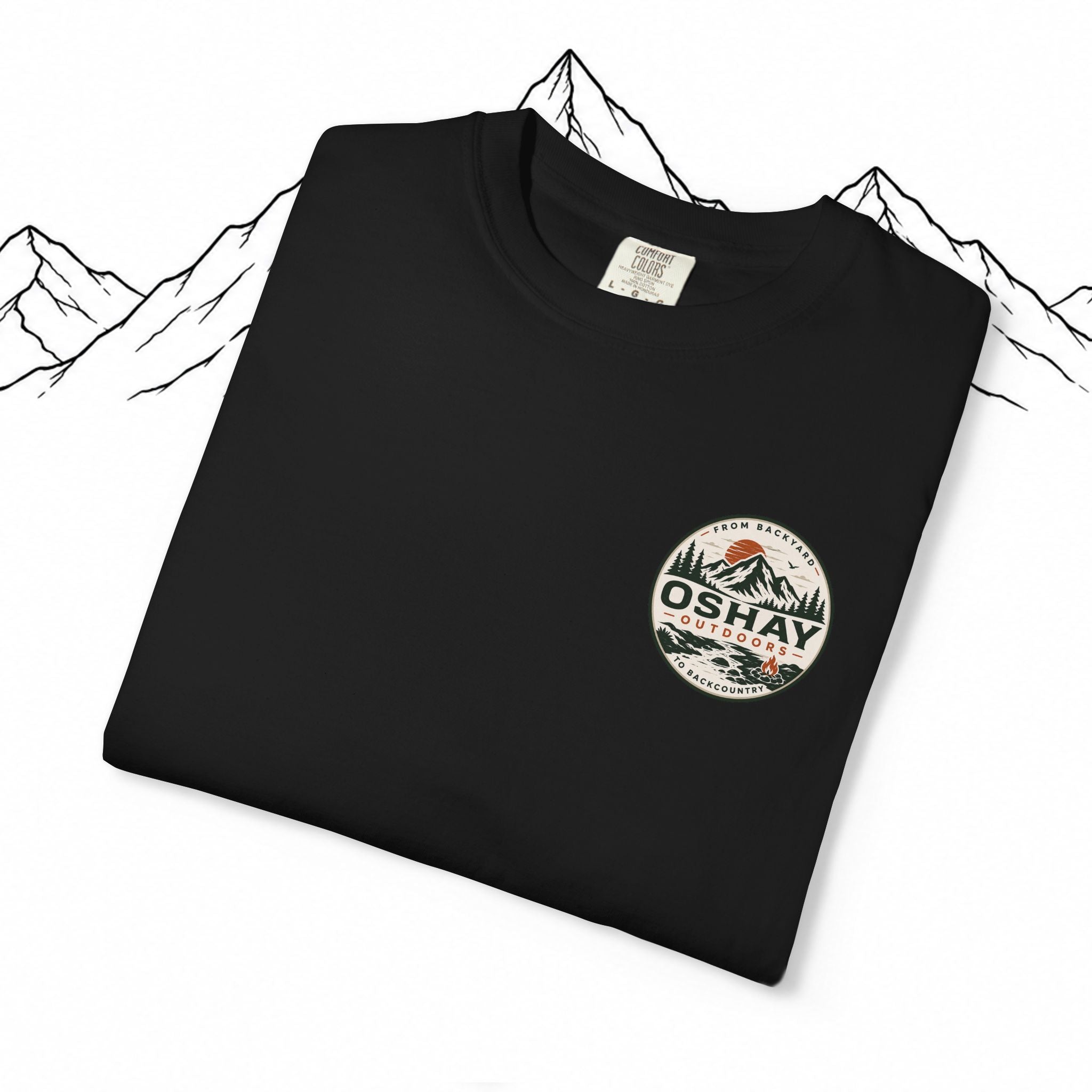 Chase the Layers Mountain Graphic T-Shirt