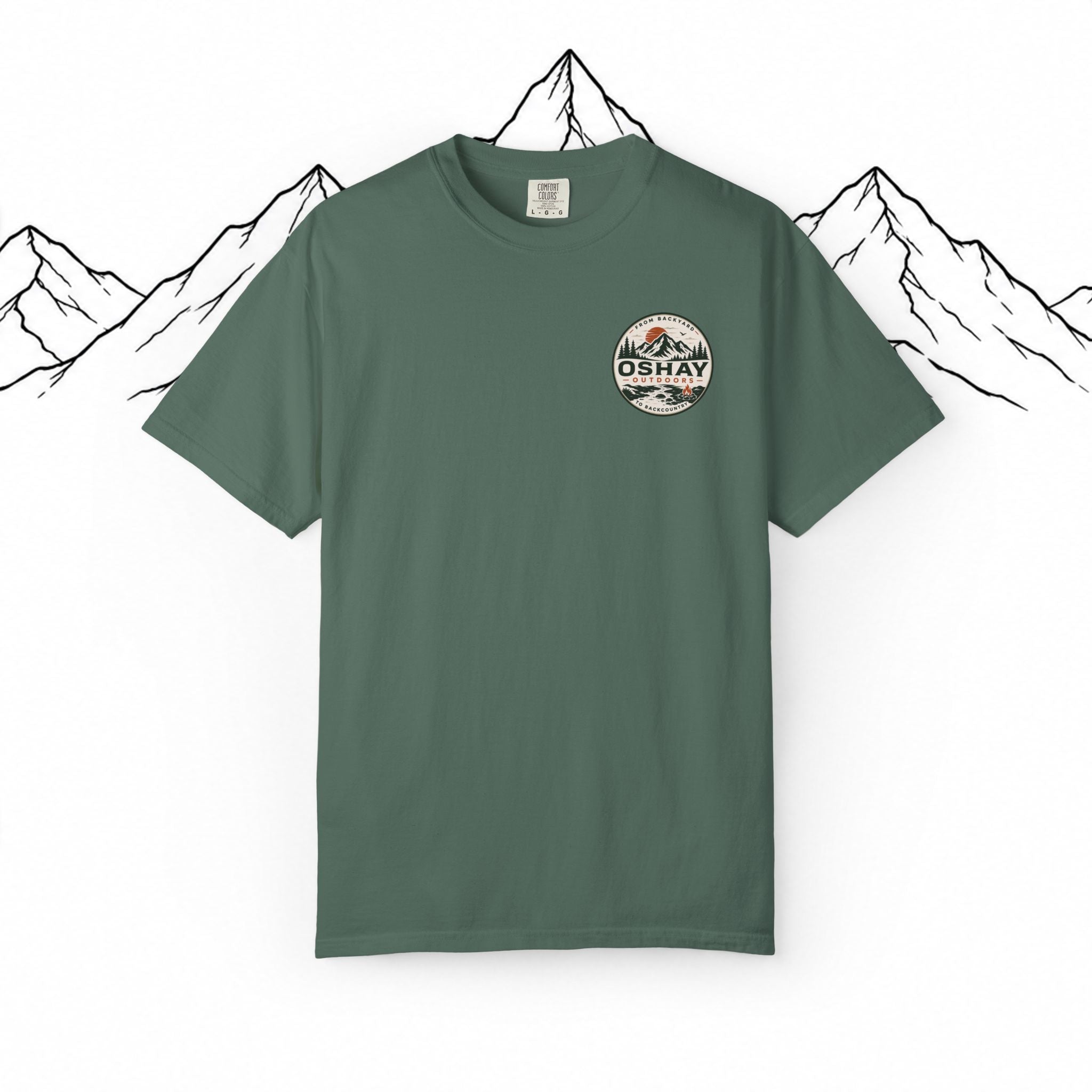 Chase the Layers Mountain Graphic T-Shirt