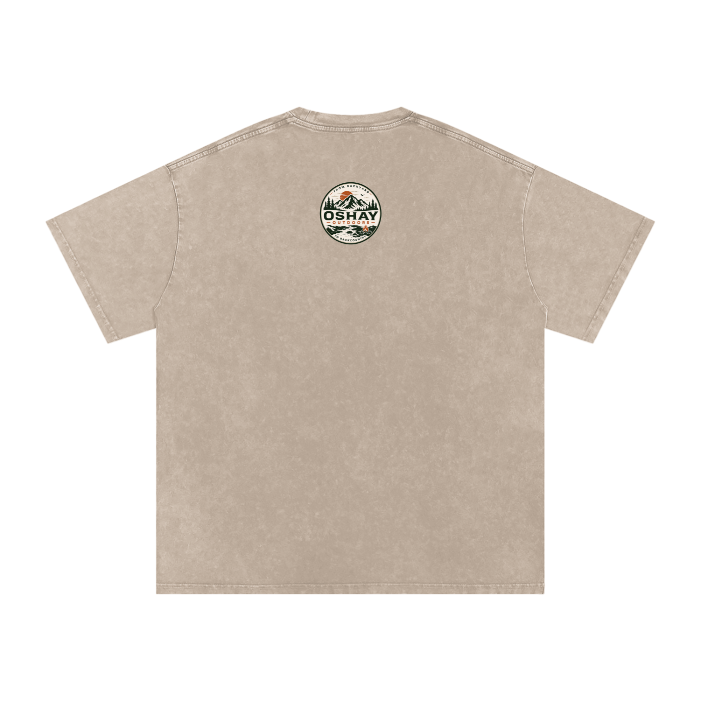 Pickle Wayne Snow Washed Oversized Cotton T-Shirt