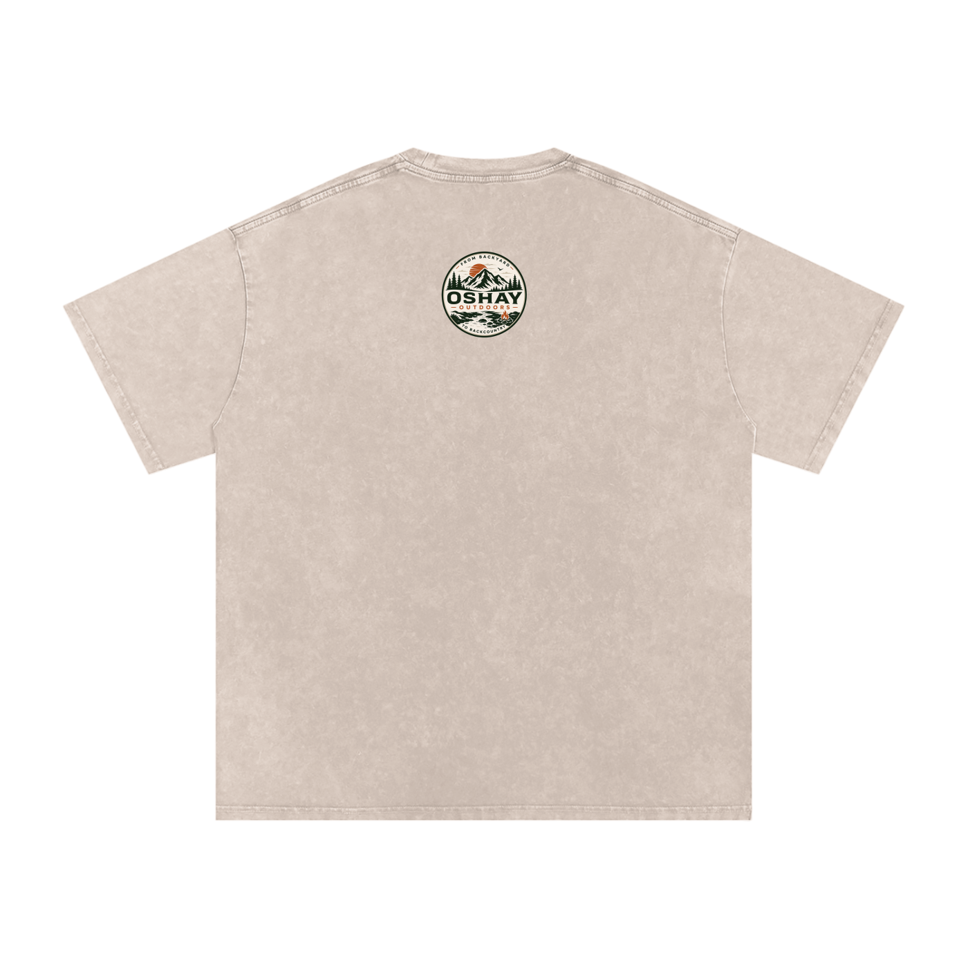 Pickle Wayne Snow Washed Oversized Cotton T-Shirt