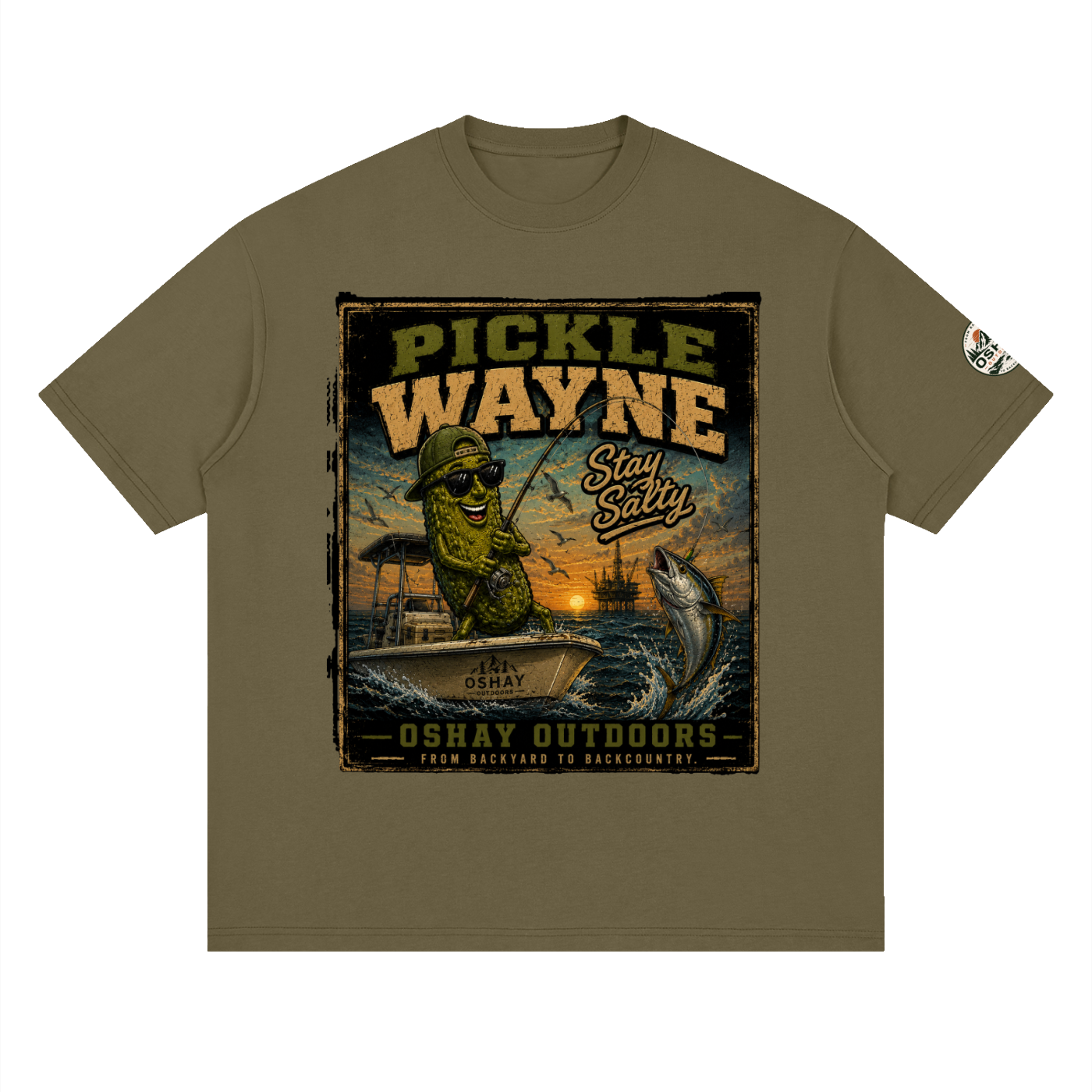 Streetwear Loose Drop pickle Wayne