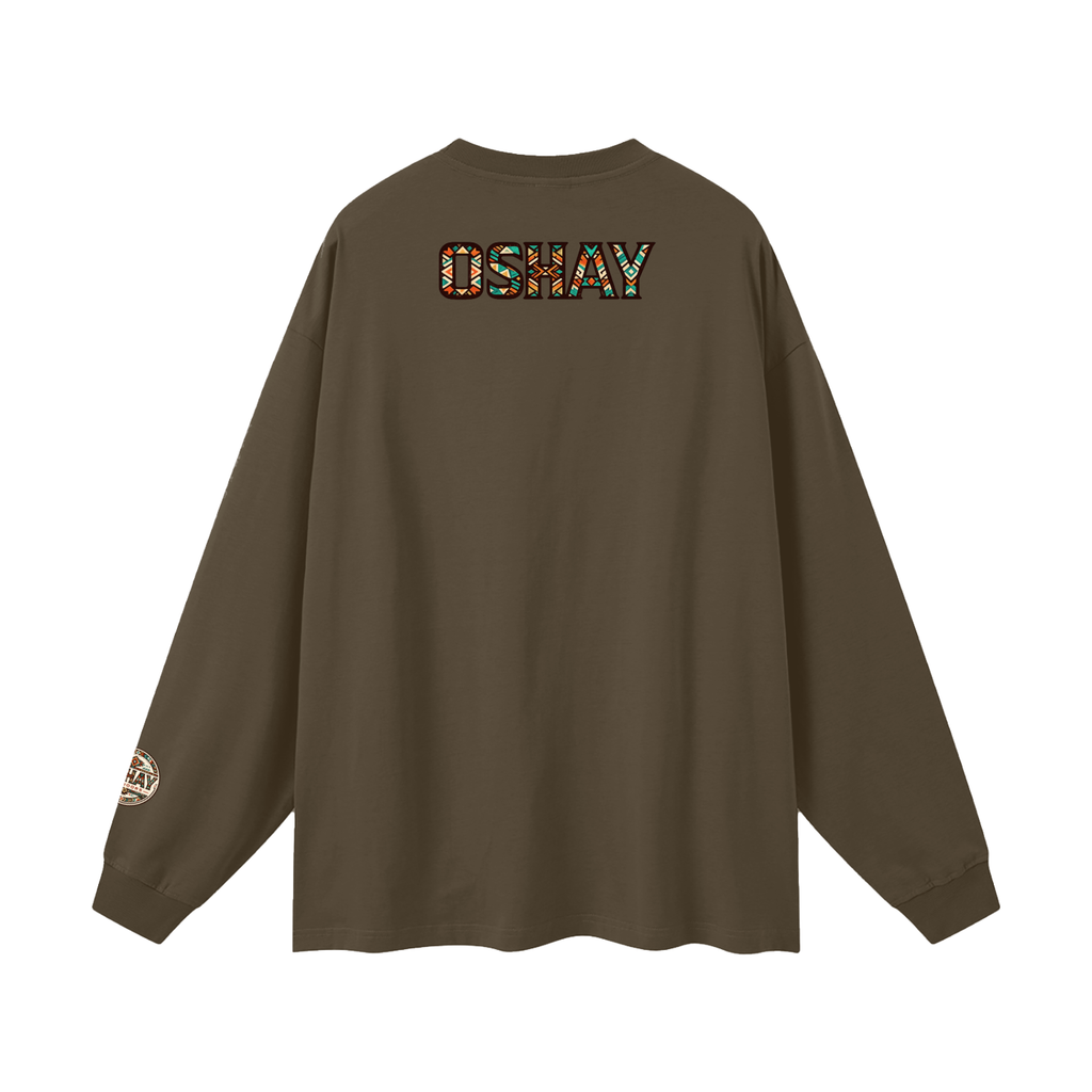 OSHAY Oversized Unisex Long Sleeve T-Shirt