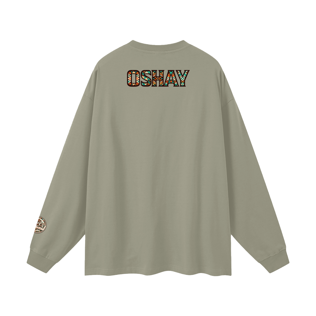 OSHAY Oversized Unisex Long Sleeve T-Shirt