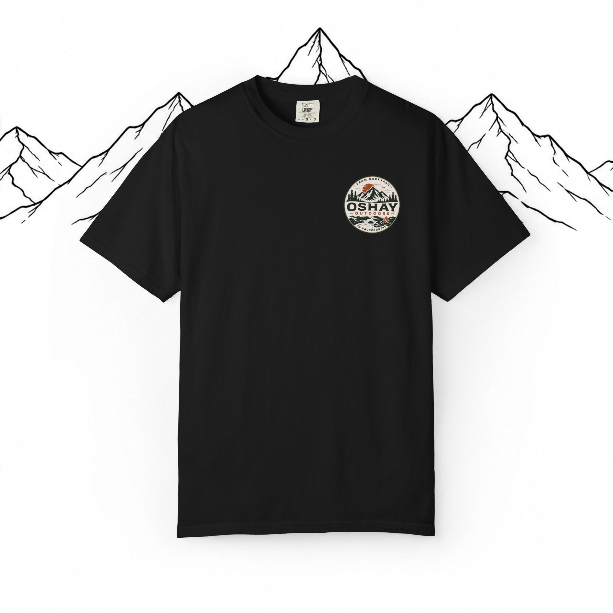Chase the Layers Mountain Graphic T-Shirt
