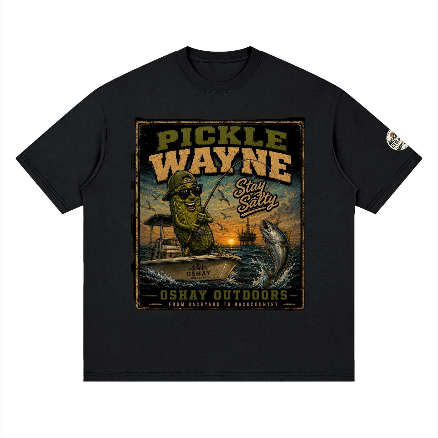 Streetwear Loose Drop pickle Wayne