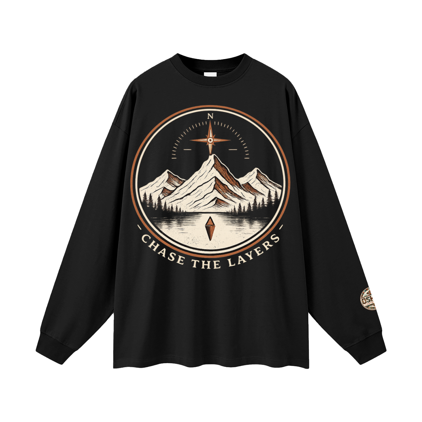 OSHAY Oversized Unisex Long Sleeve T-Shirt