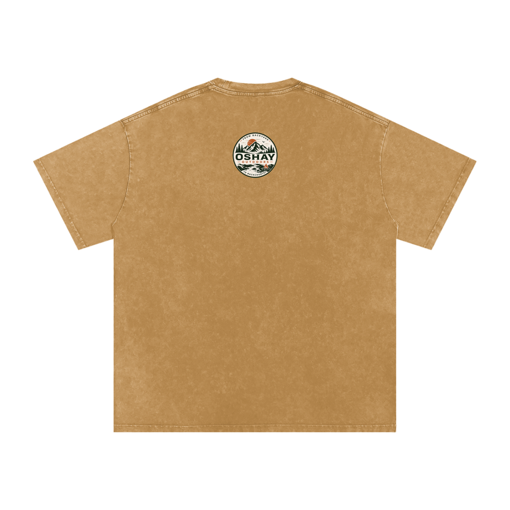 Pickle Wayne Snow Washed Oversized Cotton T-Shirt