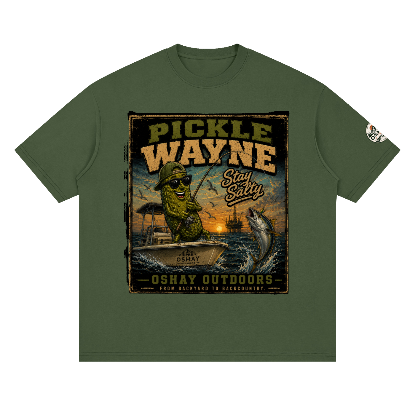 Streetwear Loose Drop pickle Wayne