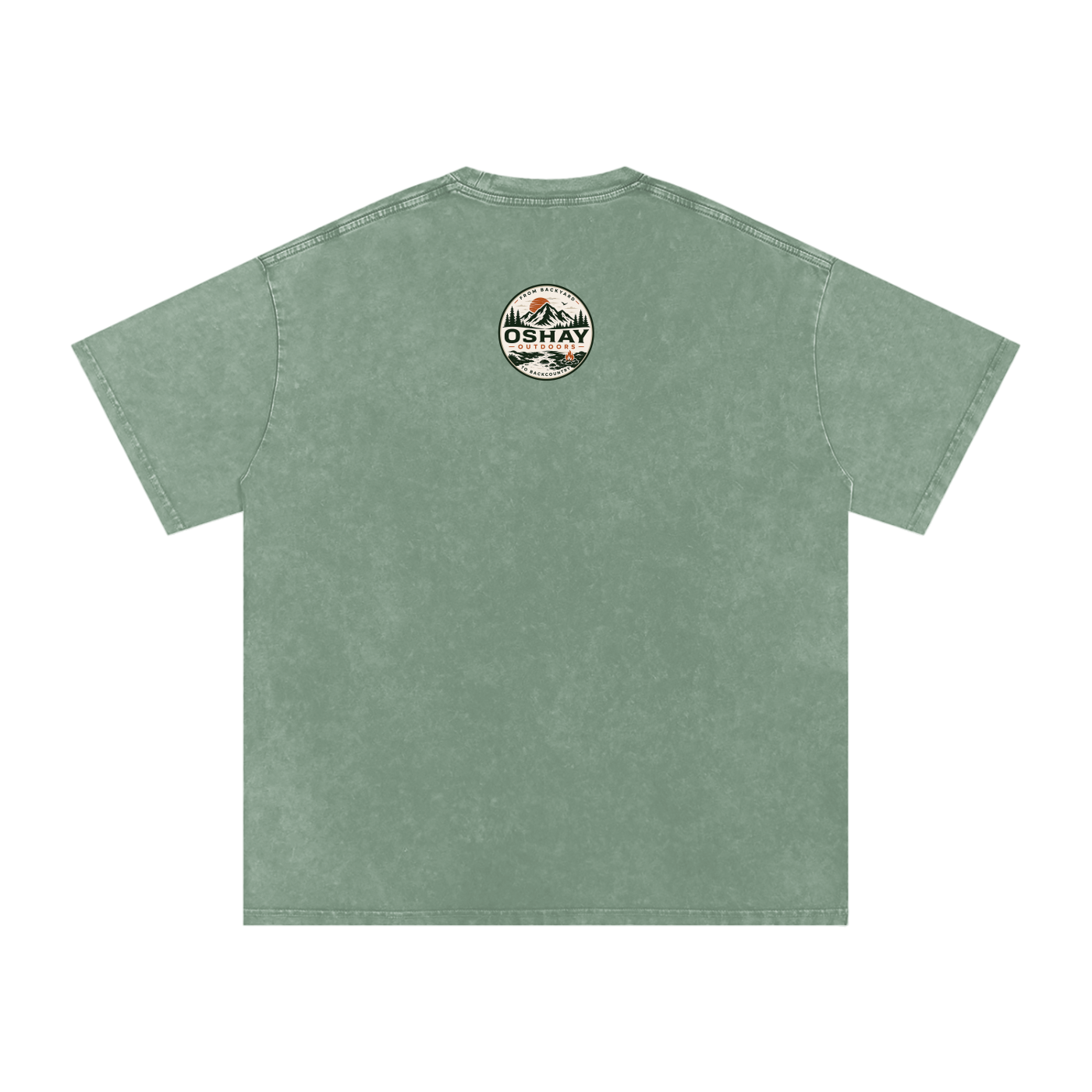 Pickle Wayne Snow Washed Oversized Cotton T-Shirt
