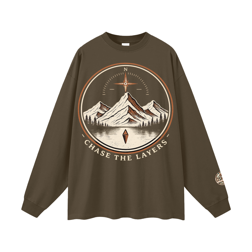 OSHAY Oversized Unisex Long Sleeve T-Shirt
