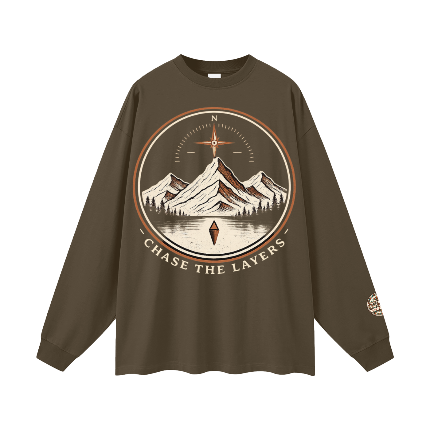 OSHAY Oversized Unisex Long Sleeve T-Shirt