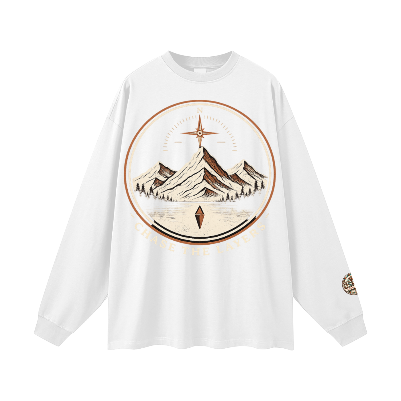 OSHAY Oversized Unisex Long Sleeve T-Shirt
