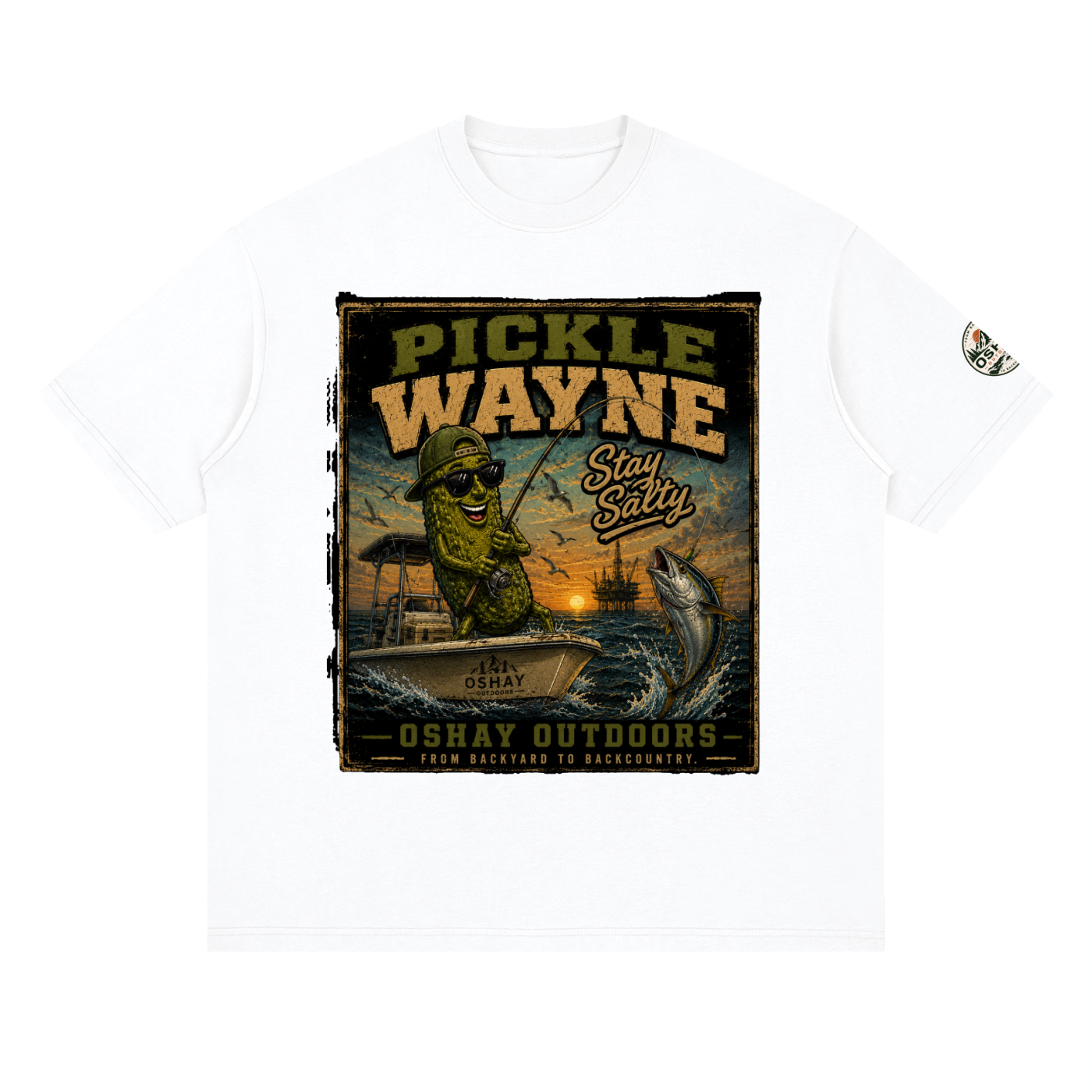 Streetwear Loose Drop pickle Wayne
