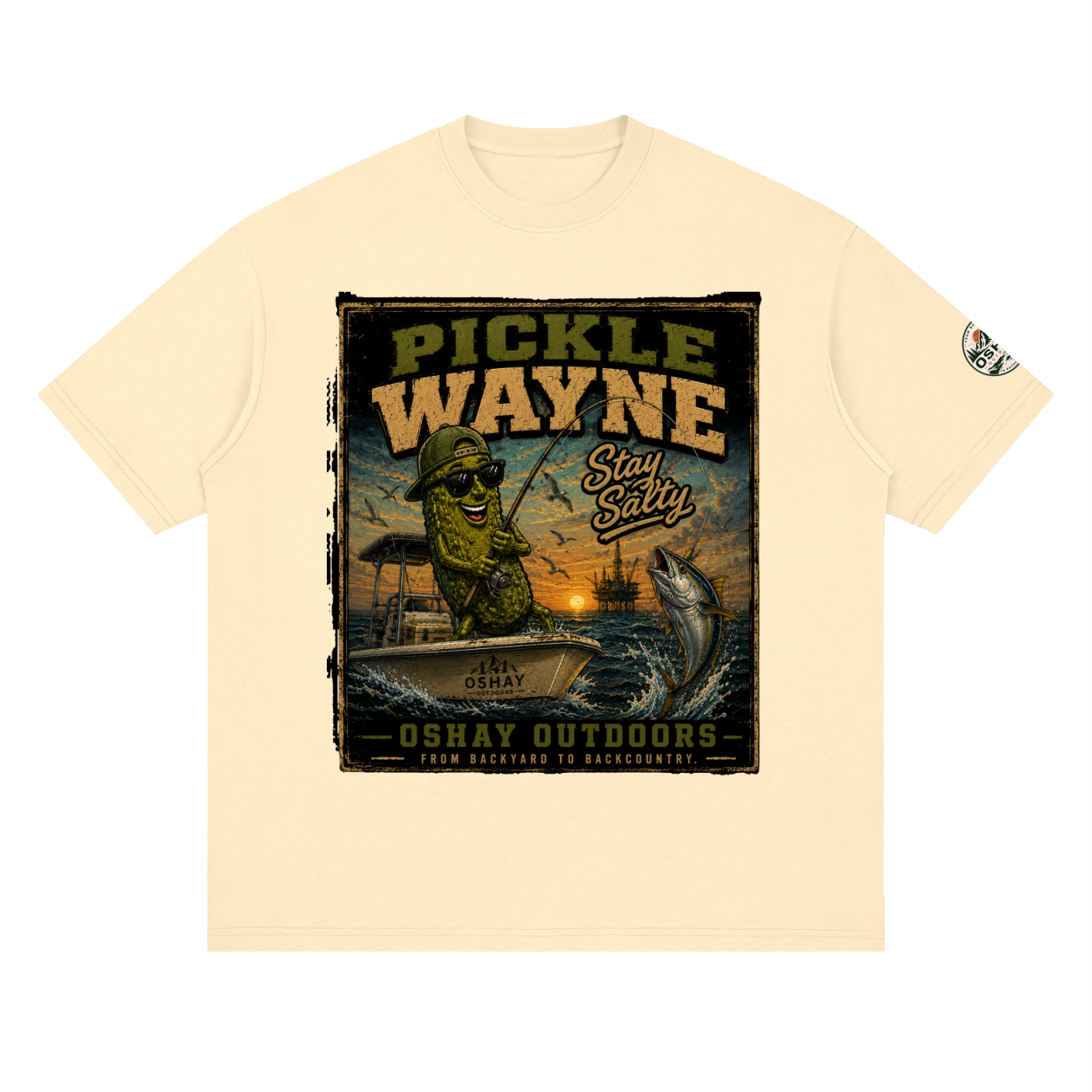 Streetwear Loose Drop pickle Wayne