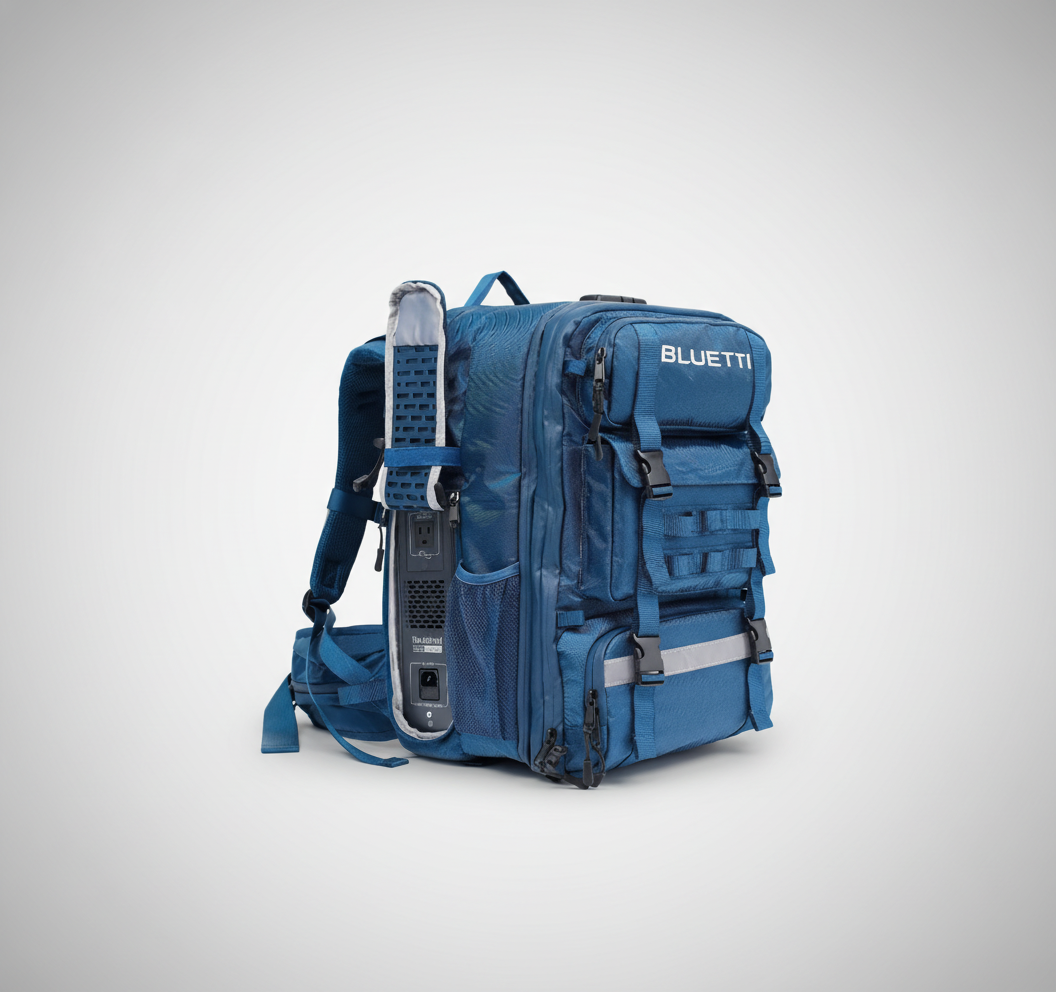BLUETTI BluePack2 42L Power Storage Backpack for Handsfree Portable Power Station